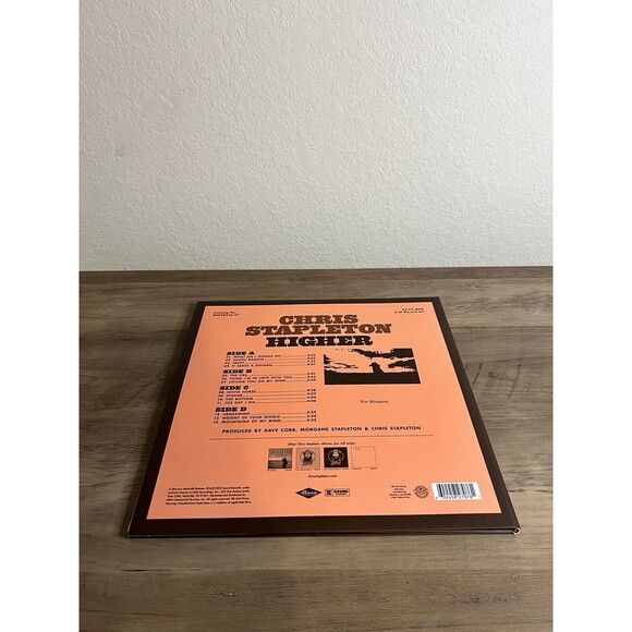 Chris Stapleton- Higher-  2LP records - White‎ Colored Vinyl Like New-NOT SEALED - Picture 2 of 16